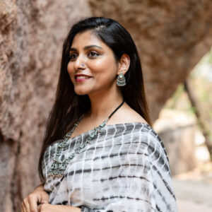 IZMA Holi Special Tie Dye Katan Silk Handloom Saree – Multicolour Festive Collection