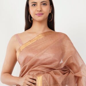 Izma | Bhagalpuri Kota Doria Silk Saree | Lightweight Traditional Saree | Elegant Ethnic Wear