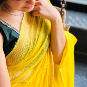 Izma | Bhagalpuri Kota Doria Silk Saree | Lightweight Traditional Saree | Elegant Ethnic Wear